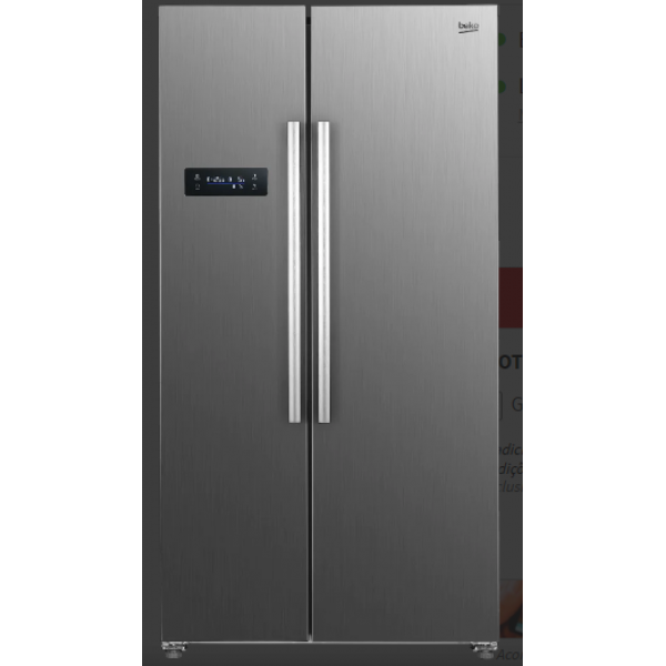 Frigorífico Americano, 472 L/433 L, Inox, Classe E - GNO4331XPN 